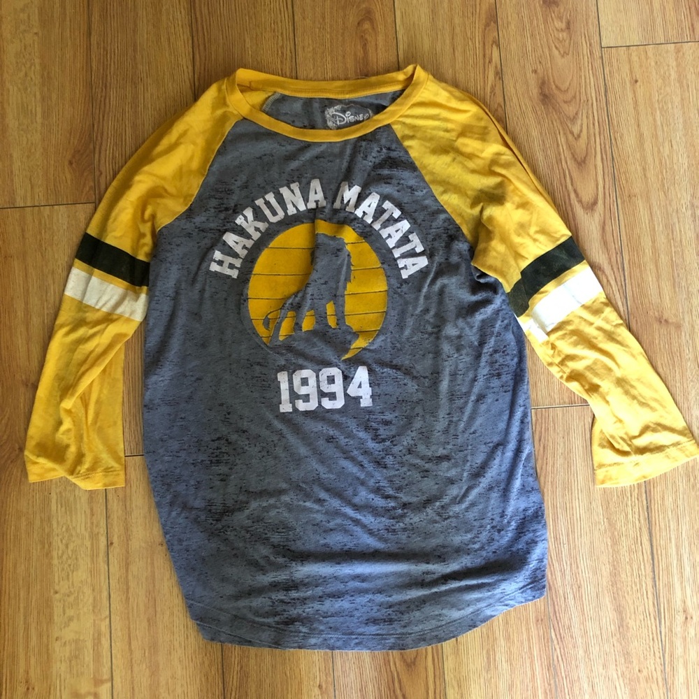 Vintage Hakuna Matata Disney baseball T shirt Large
